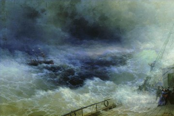 Ivan Aivazovsky océano Olas del océano Pinturas al óleo